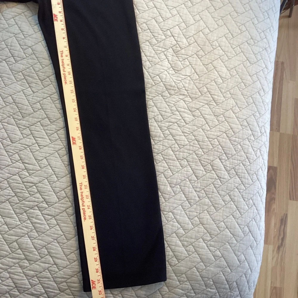 Arden B Black Straight Leg Dress Pants Sz 6 - Picture 9 of 13
